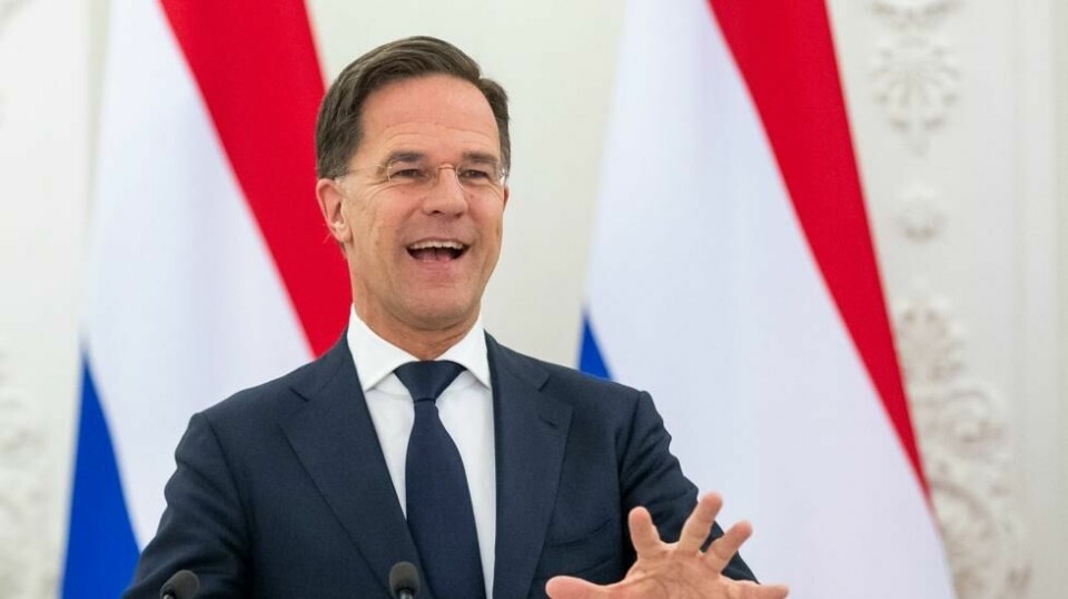 Stadig flere Nato-land peker på Nederlands statsminister Mark Rutte som Jens Stoltenbergs etterfølger. Foto: Mindaugas Kulbis / AP / NTB