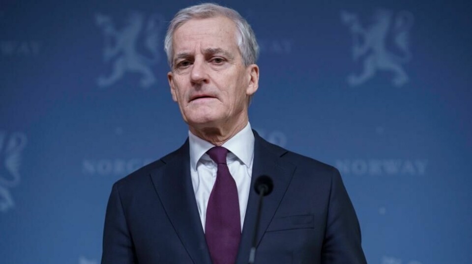 Statsminister Jonas Gahr Støre (Ap) fordømmer Moskva-angrepet.
