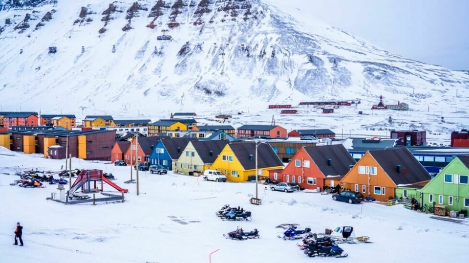 Skjelvet hadde ifølgeEMSCen styrke på 4,6 og en dybde på 10 kilometer. Bildet er fra Longyearbyen.
