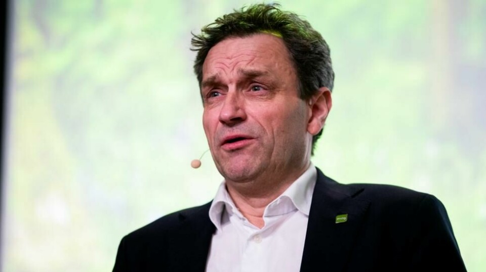 MDG-leder Arild Hermstad er skuffet over at regjeringen ikke har forpliktet seg til Tsjekkias ammunisjonsinitiativ. Foto: Emilie Holtet / NTB