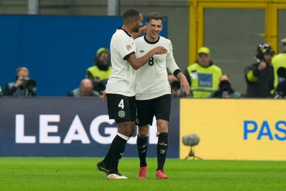 Leon Goretzka ordnet tysk seier over Italia.
