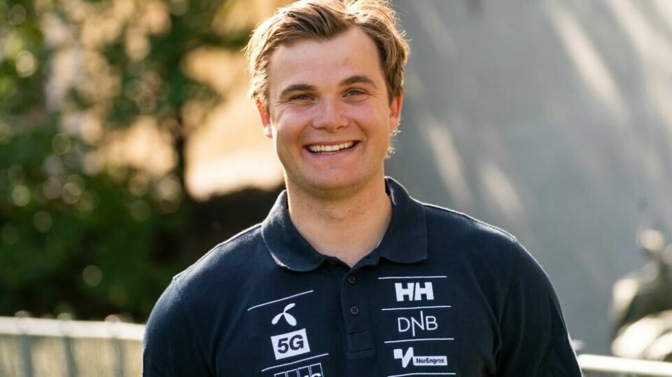 Markus Nordgård Fossland falt i Wengen. Foto: Erik Flaaris Johansen / NTB