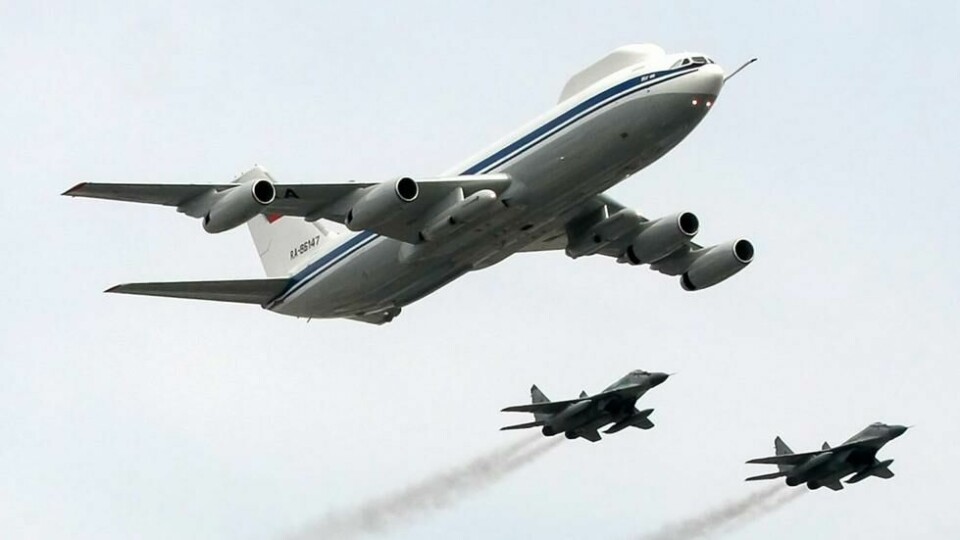 «Dommedagsflyet» er ikke fryktinngytende ut, men det er Putins sikkerhetsgaranti i møte med atomkrig. «Dommedagsflyet» er ikke fryktinngytende ut, men det er Putins sikkerhetsgaranti i møte med atomkrig. Foto: Andrey Smirnov / AFP/NTB