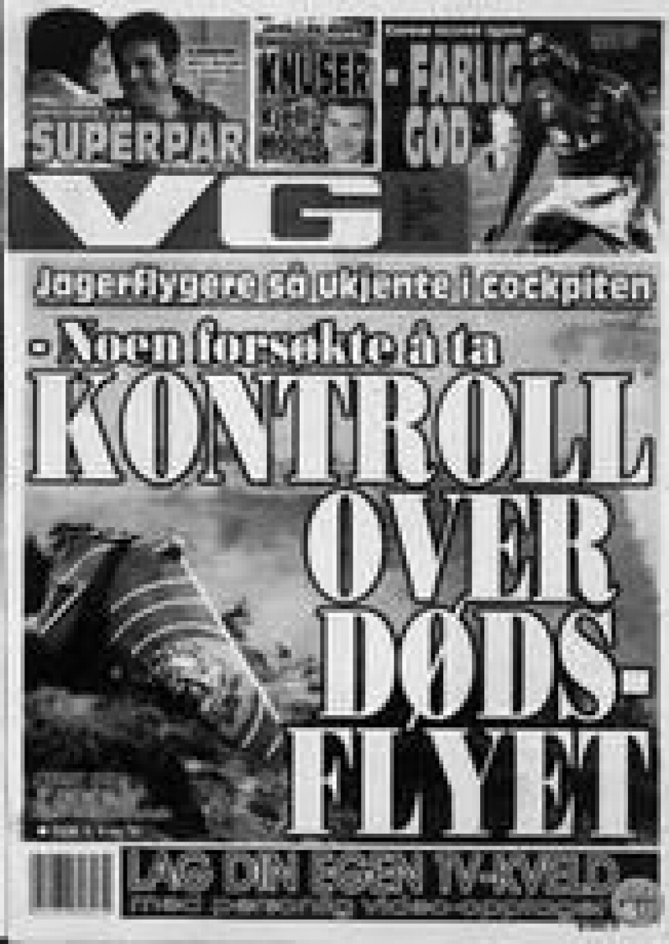 Faksimile fra VG 15. august 2005. Bjørgen og Lundberg øverst til venstre. Faksimile fra VG 15. august 2005. Bjørgen og Lundberg øverst til venstre.