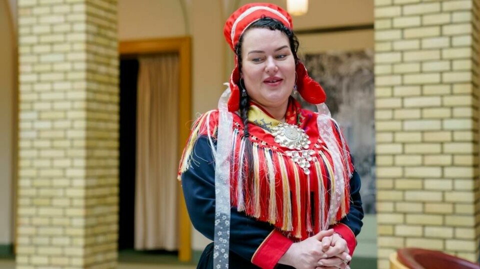 Sametingspresident Silje Karine Muotka sier Sametinget har opprettet krisestab. Foto: Stian Lysberg Solum / NTB