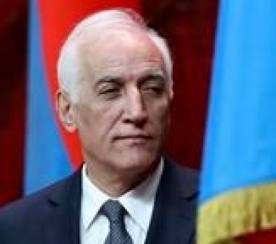 Armenias president, Vahagn Khatsjaturijan. Armenias president, Vahagn Khatsjaturijan. Foto: Vahram Baghdasaryan / AP