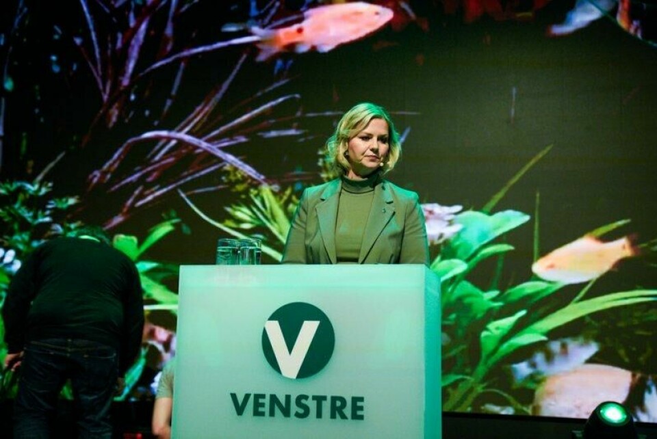 Venstre-leder Guri Melby stemte for å utrede aktiv dødshjelp.