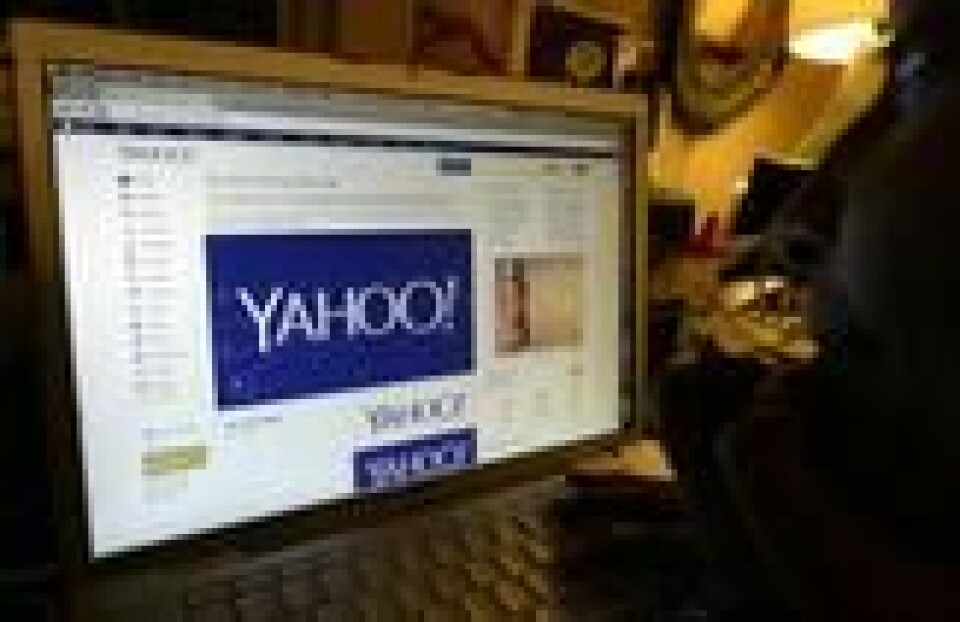 Yahoo var på 90-tallet en pionér med nettjenester som lenkeportal, mail og nyheter. Scanpix/EPA. Yahoo var på 90-tallet en pionér med nettjenester som lenkeportal, mail og nyheter. Scanpix/EPA.