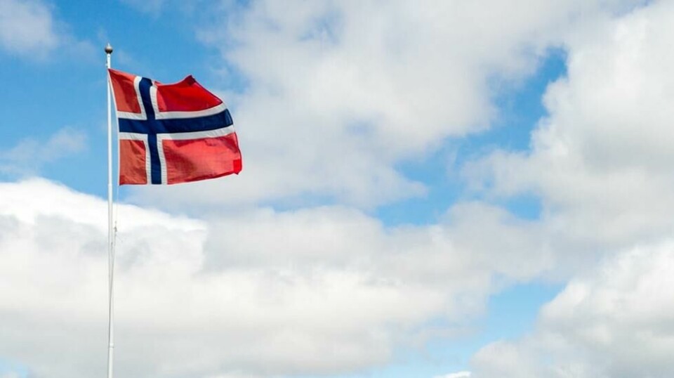 Hytteeier Tore Gard på Geilo kjemper videre for det han mener er en menneskerett: Å heise flagget når han er på hytta. Illustrasjonsfoto: Colourbox.com.
