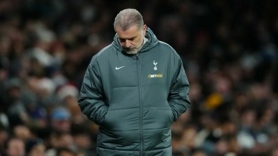 Ange Postecoglou får kritikk etter tapet mot Liverpool.