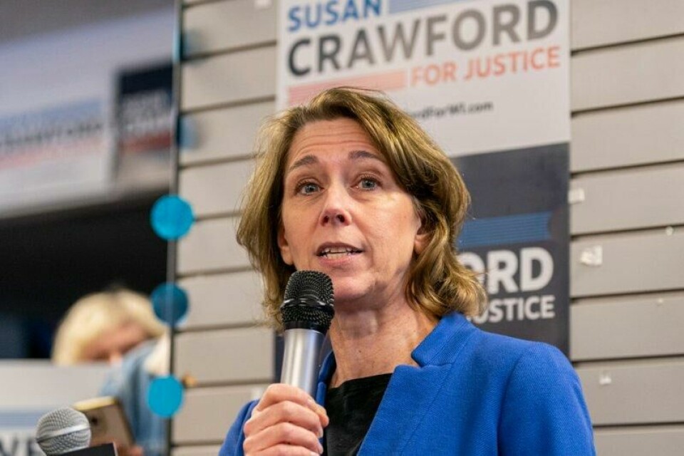 Den liberale dommeren Susan Crawford er valgt inn i Wisconsins høyesterett, ifølge amerikanske medier.