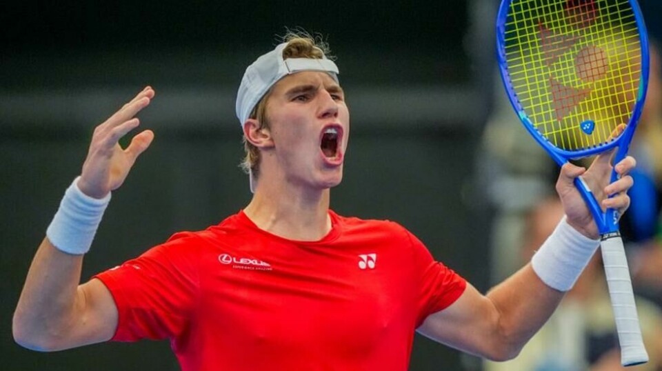 Nicolai Budkov Kjær skal delta i kvalifiseringen til Monte-Carlo Masters. Her fra Davis Cup hvor han imponerte stort mot argentinske Tomás Martín Etcheverry, men tapte til slutt.