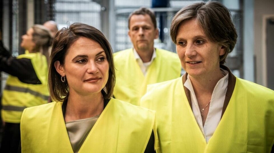 Kunnskapsminister Kari Nessa Nordtun (A) og barne- og familieminister Kjersti Toppe (Sp) vil ha mer kontroll for å unngå at unge barn bruker sosiale medier. Foto: Ole Berg-Rusten / NTB