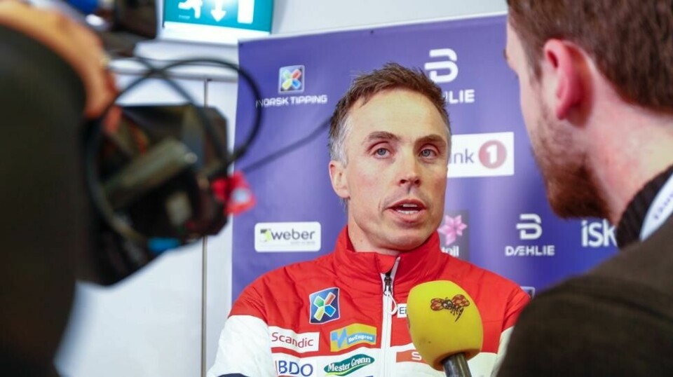 Landslagssjef Vidar Løfshus beklager å ha uttalt seg slik at det etterlot et inntrykk av at han gir media medansvar for Therese Johaugs dopingsak. Foto: Terje Pedersen, NTB scanpix