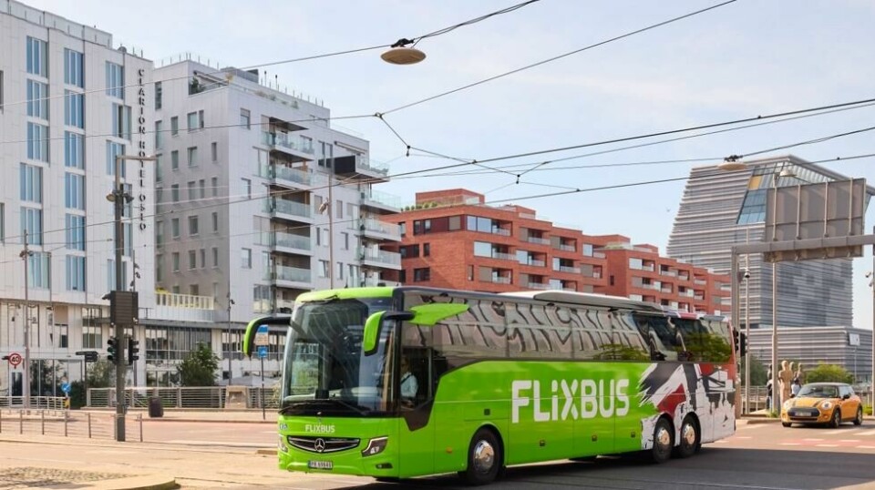 FlixBus starter ekspressruter mellom Oslo og Kristiansand/Stavanger