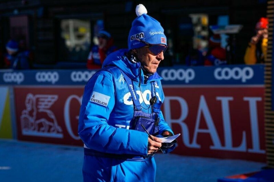 Landslagstrener Arild Monsen etter torsdagens sprintprolog i Granåsen.