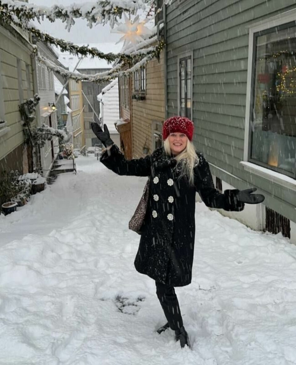 TV 2s sprudlende værdame, Eli Kari Gjengedal, sverger til ribbe og julehygge på Geilo med familien i høytiden. TV 2s sprudlende værdame, Eli Kari Gjengedal, sverger til ribbe og julehygge på Geilo med familien i høytiden. Foto: Privat
