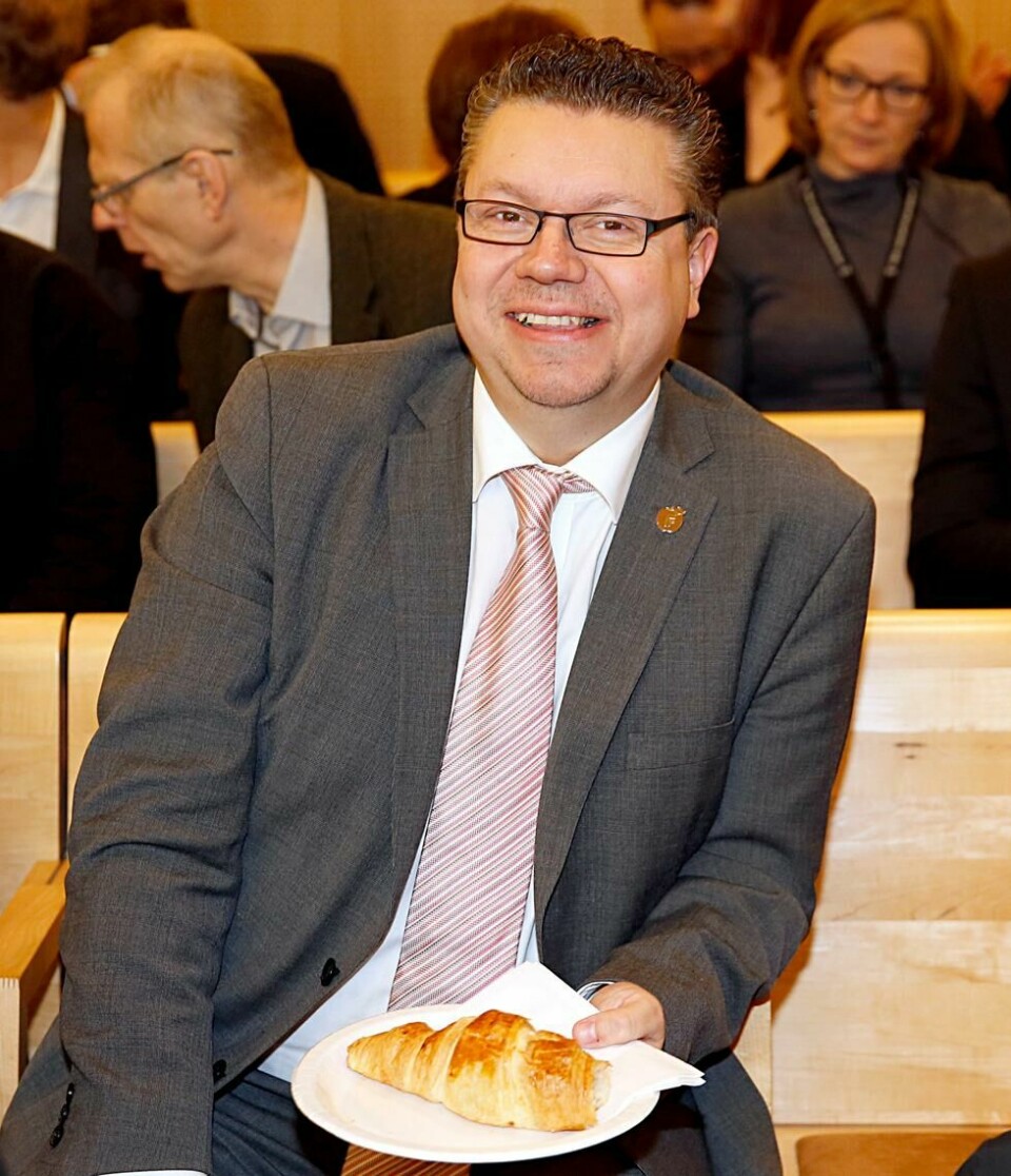 Ulf Leirstein (frp) er fornøyd med tryggere grenser. Ulf Leirstein (frp) er fornøyd med tryggere grenser. Foto: Vidar Ruud / NTB scanpix