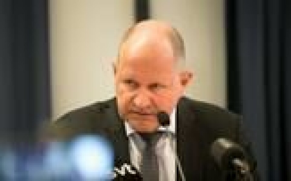 Politikommissær Dan Eliasson under en pressekonferanse på politihuset i Stockholm lørdag. Politikommissær Dan Eliasson under en pressekonferanse på politihuset i Stockholm lørdag. Foto: Torstein Bøe / NTB scanpix