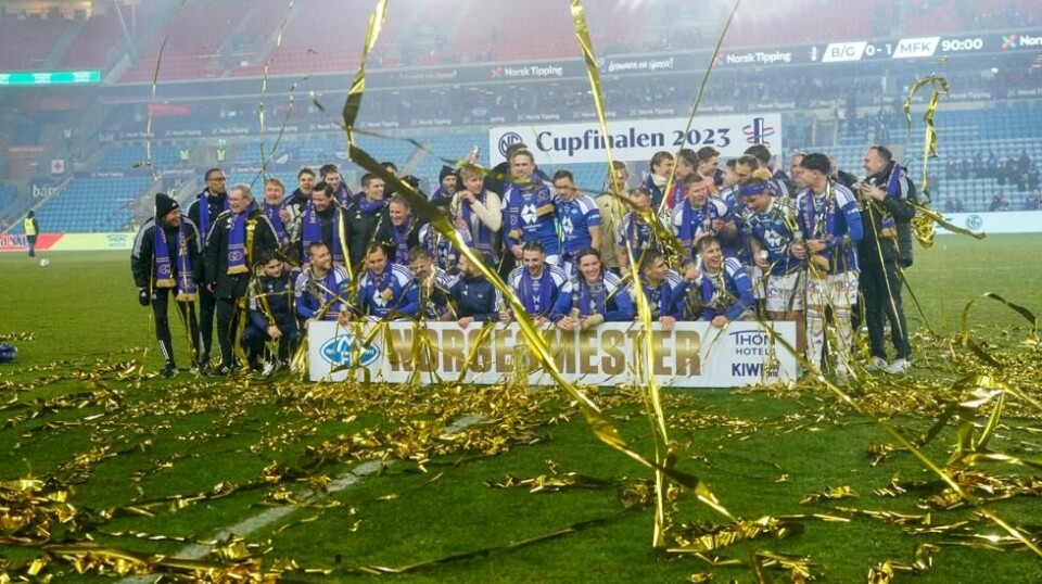 Molde vant fjorårets cupfinale. Foto: Terje Pedersen / NTB