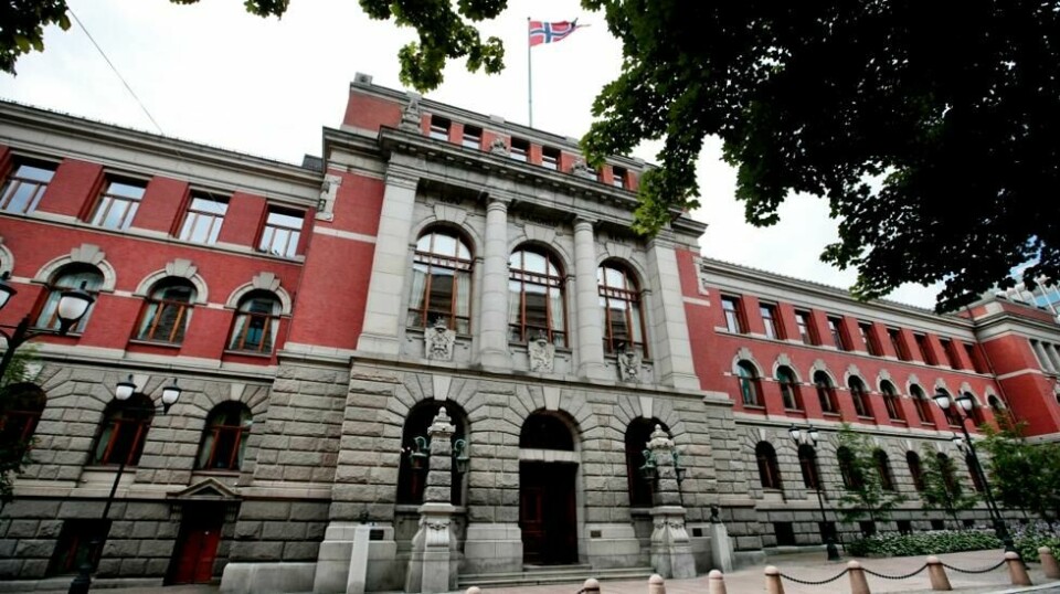 Høyesteretts hus, tidligere Justisbygningen i Oslo tegnet av Hans Jacob Sparre.