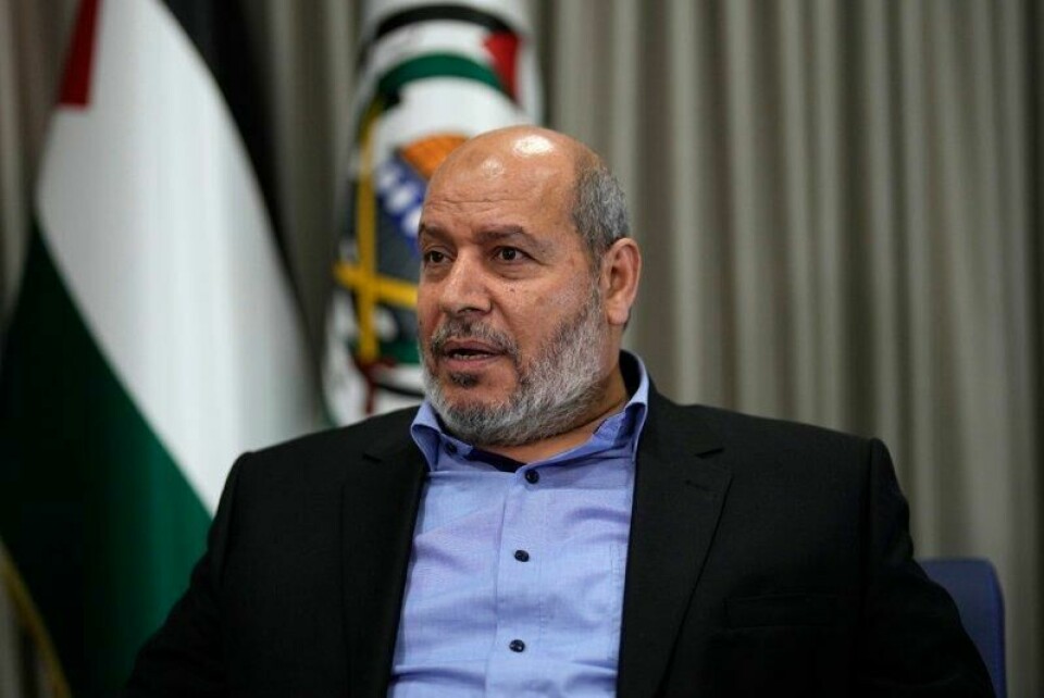 Hamas-leder Khalil al-Hayya sier bevegelsen har godtatt et forslag om våpenhvile, men med betingelser. Arkivfoto: Khalil Hamra / AP / NTB