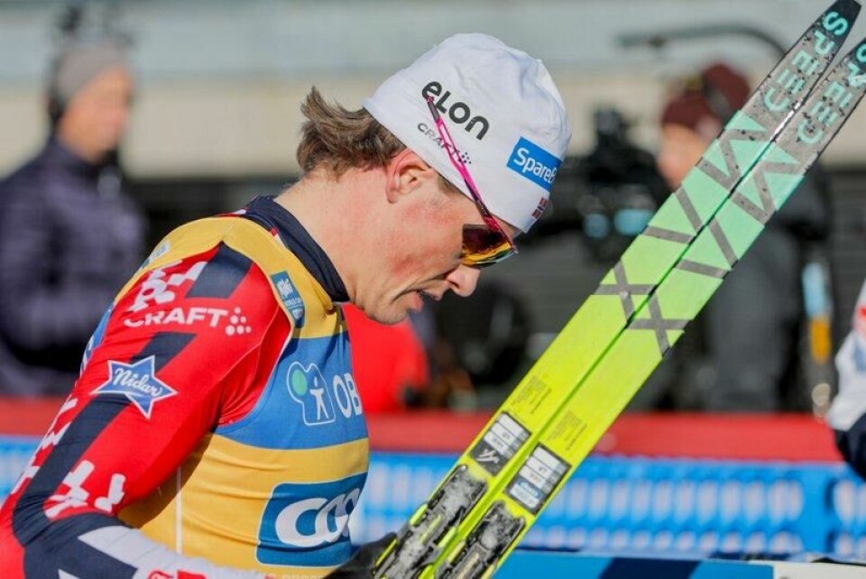 Johannes Høsflot Klæbo var best i onsdagens verdenscupsprint i Tallinn.