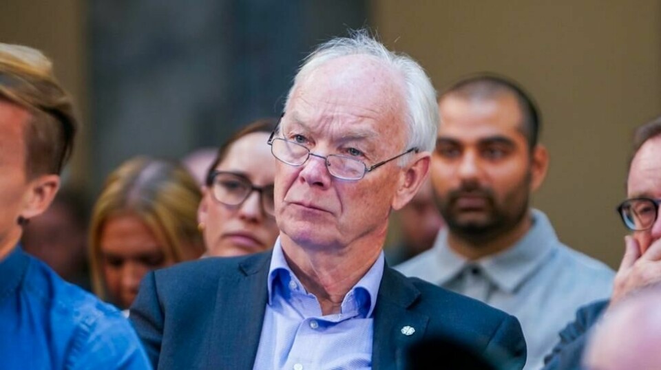 Sp-veteran Per Olaf Lundteigen.