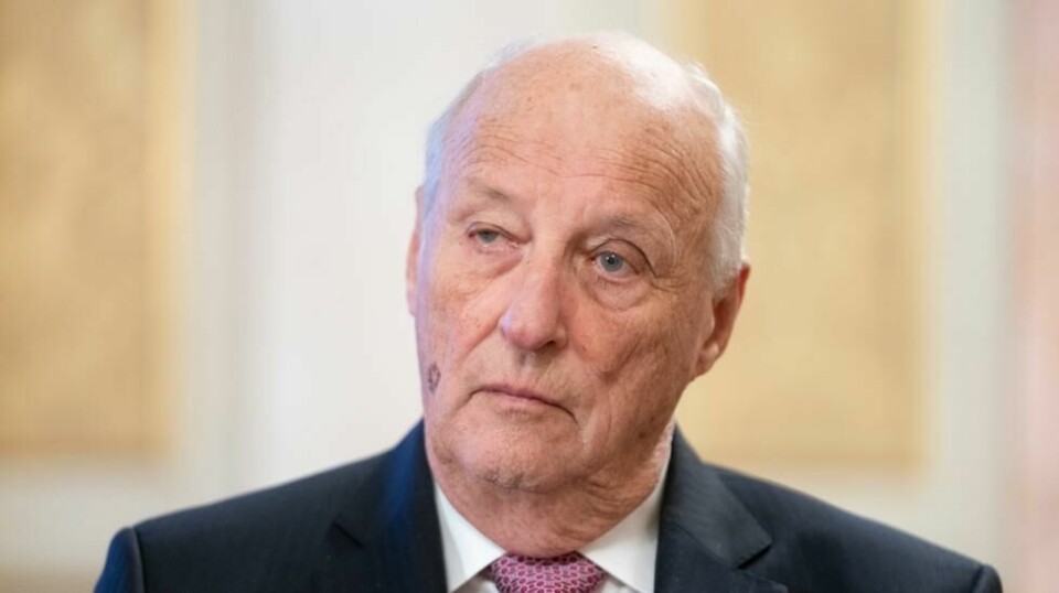 Kong Harald er sykmeldt og innlagt på Rikshospitalet. Foto: Terje Pedersen / NTB