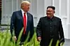 Donald Trump og Kim Jong-un under toppmøtet i Singapore. Foto: Evan Vucci / AP / NTB scanpix