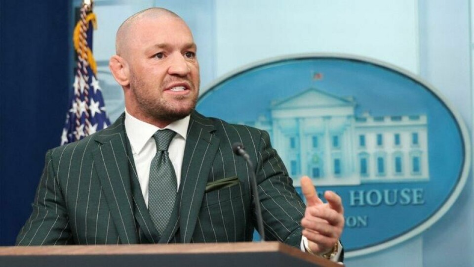 Conor McGregor vil prøve å bli president i Irland.