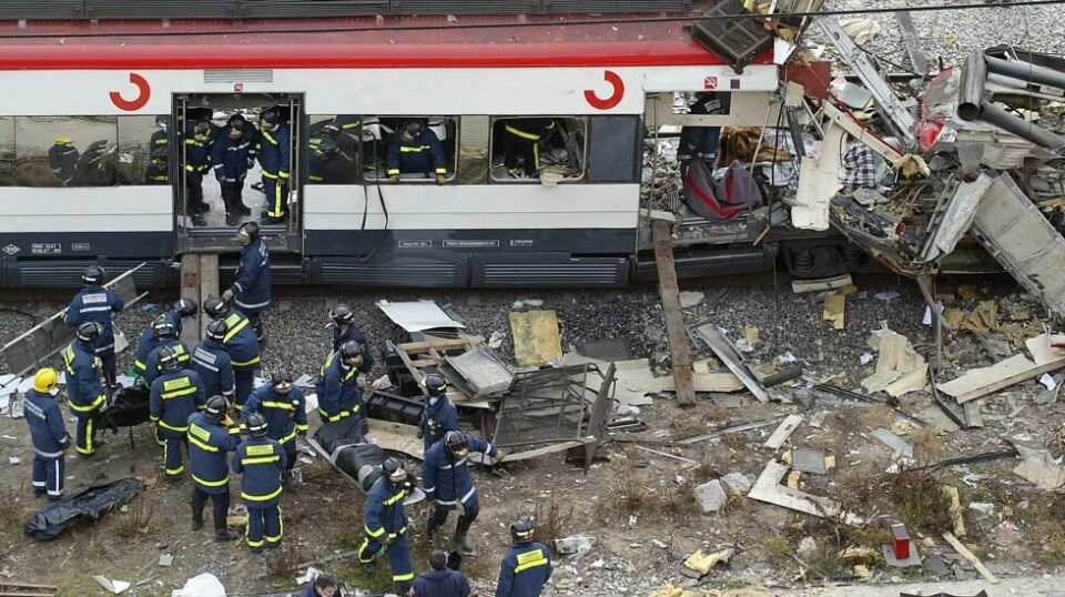 Terrorangrepet i Madrid drepte nesten 200 mennesker.