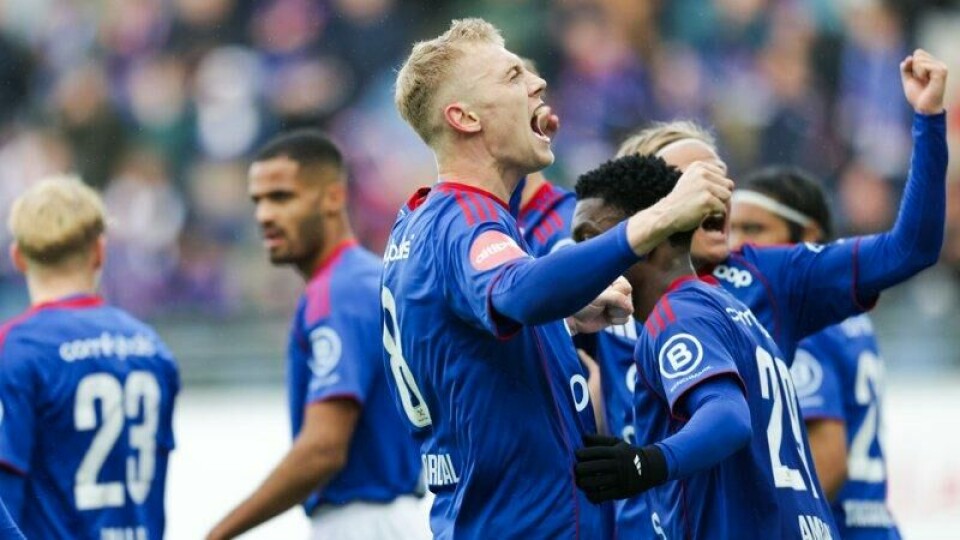 Henrik Bjørdal ble tomålsscorer og dagens helt for Vålerenga.