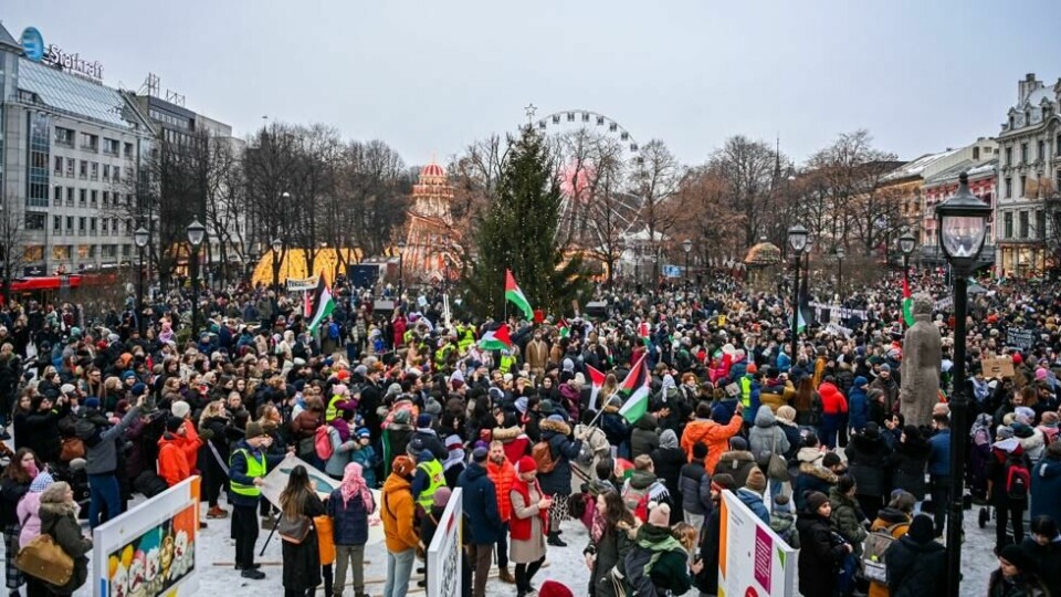 Det har vært flere markeringer og demonstrasjoner mot Israels krig i Gaza i Norge. Det har vært flere markeringer og demonstrasjoner mot Israels krig i Gaza i Norge. Foto: Annika Byrde / NTB