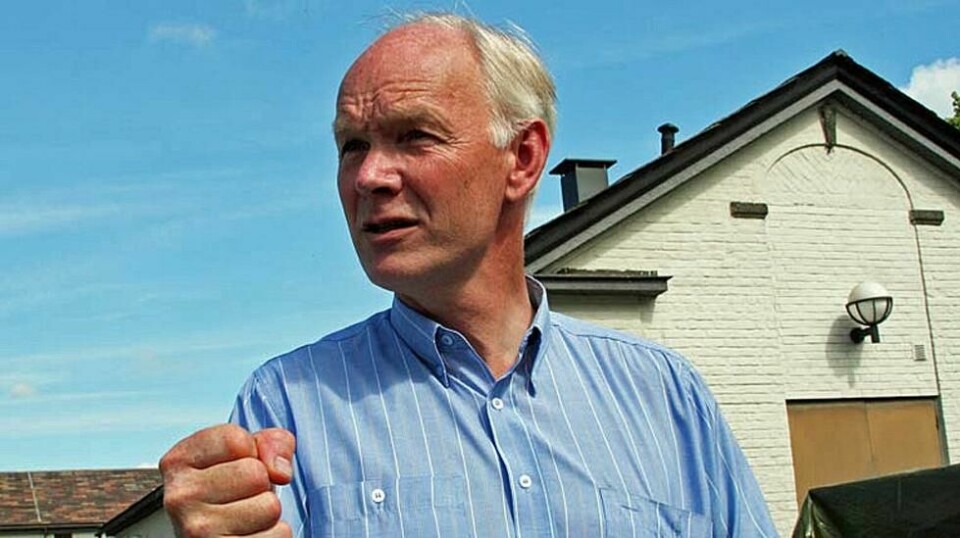 NORSK LØNN: – Nå må de folkevalgte og partene i arbeidslivet våkne, så vi får produsert mat her i landet, sier Senterpartiets tingmann fra Buskerud, Per Olaf Lundteigen.