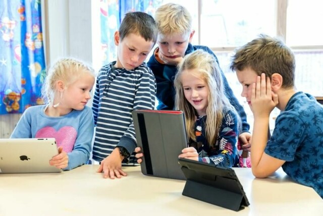 Osloskolen kutter tilgangen til internett for de yngste elevene. Illustrasjonsfoto: Gorm Kallestad / NTB