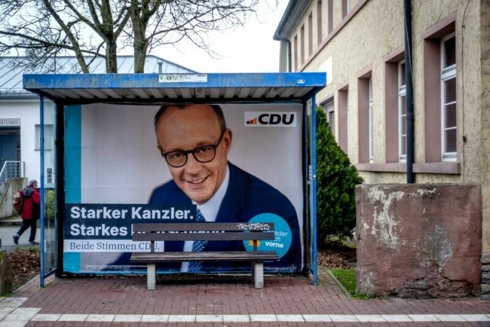 CDU-leder og statsministerkandidat Friedrich Merz gjør det sterkt på den nye målingen.