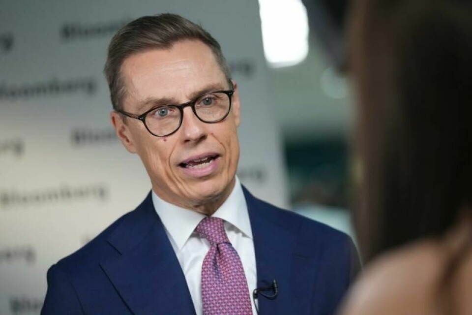 Finlands president Alexander Stubb.