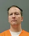 Politiets bilde av Derek Chauvin da han ble satt inn for soning av drapsdommen denne uka. 16. juni får han straffeutmålingen. Foto: Minnesota Department of Corrections via AP / NTB Foto: NTB