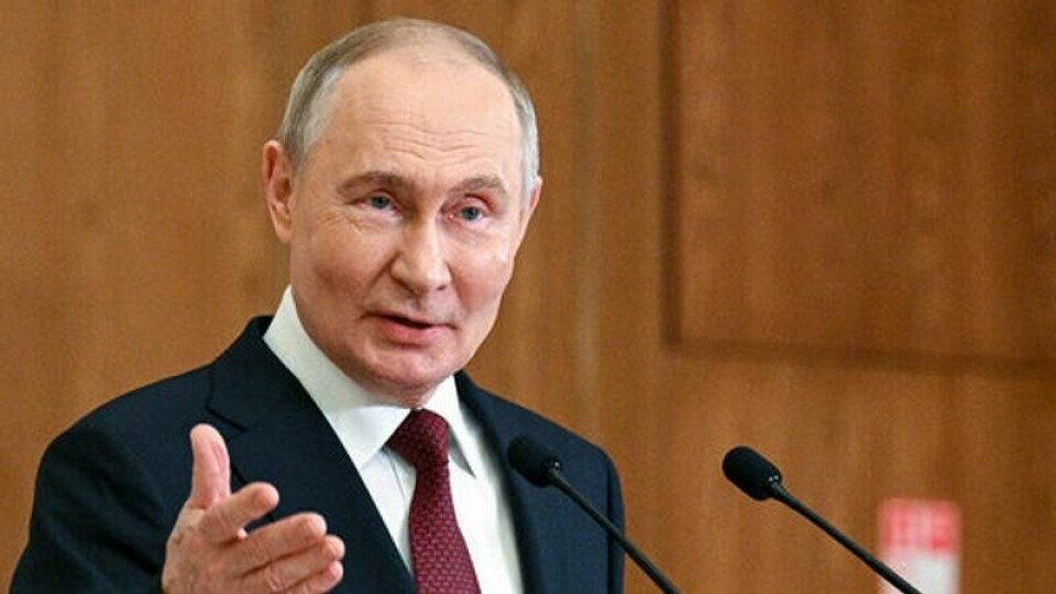 Vladimir Putin sier han tror Donald Trump er en person som kan finne løsninger, men sier ikke noe om hva slags løsning han sikter til.