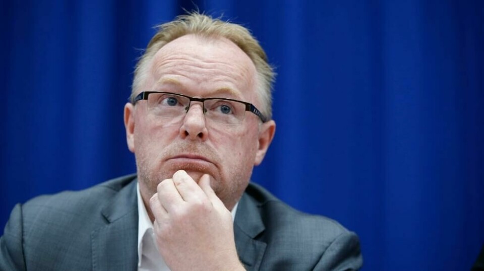 Statsråd Per Sandberg.