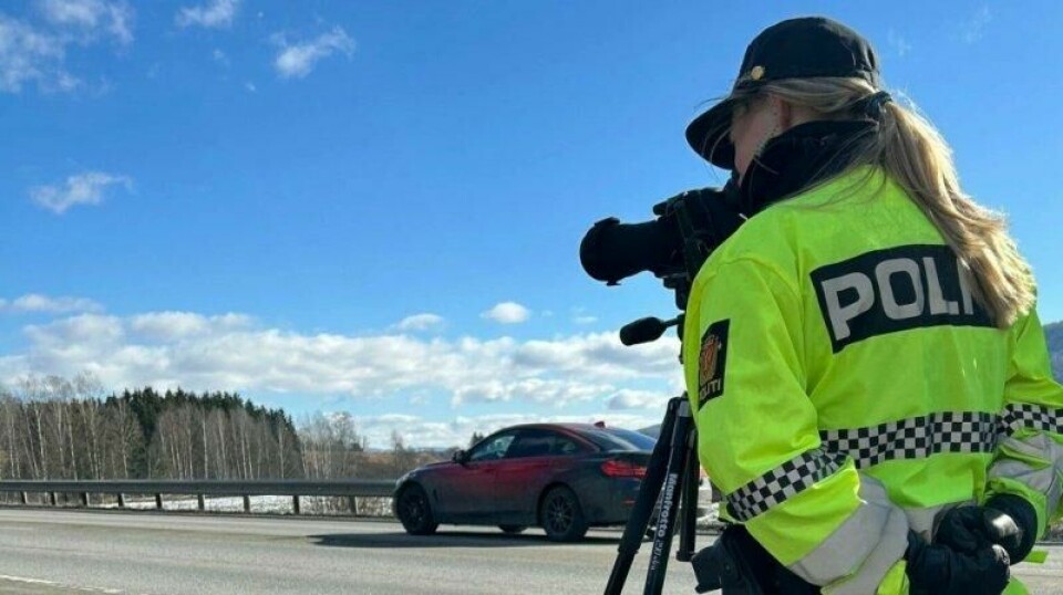 Denne uken er det ekstra stor sannsynlighet for å møte politiet langs veiene. Foto: UP