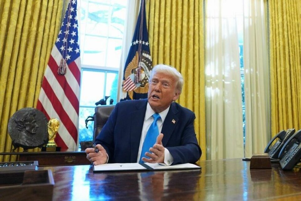 «Ekstremt produktiv» sier USAs president Donald Trump om fredagens telefonsamtale med Canadas Mark Carney.