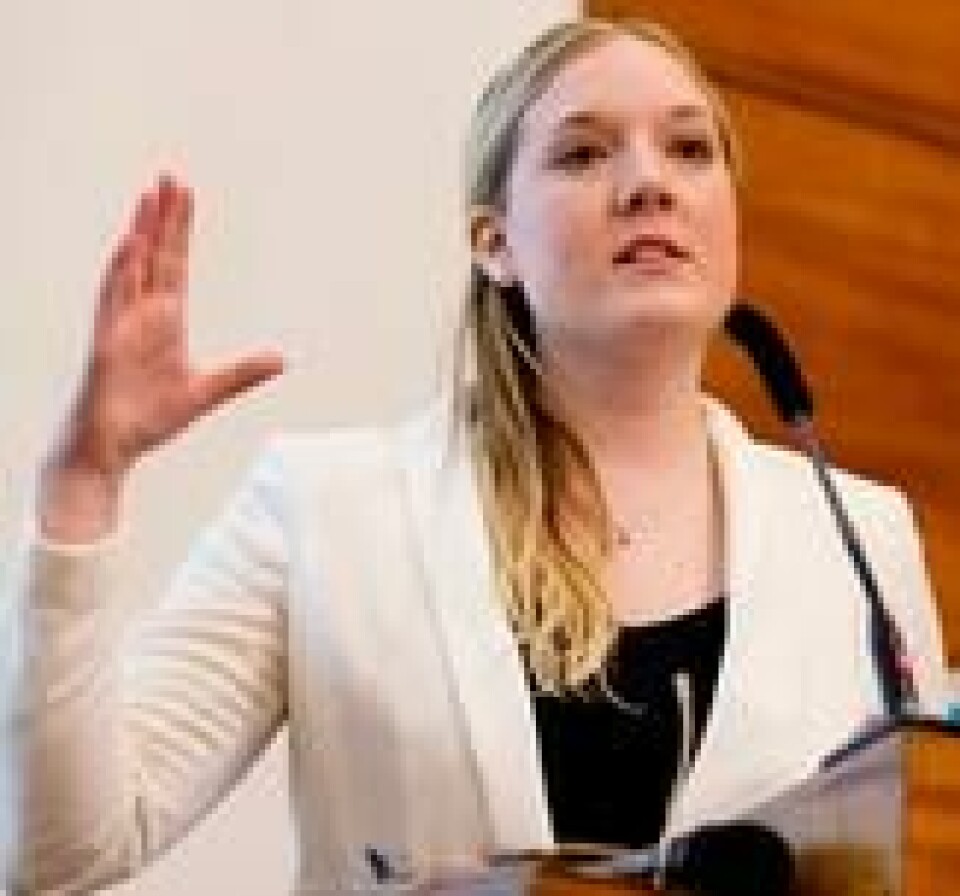 Lederen i Oslo Frp, Aina Stenersen. Arkivfoto: Håkon Mosvold Larsen / NTB scanpix Lederen i Oslo Frp, Aina Stenersen. Arkivfoto: Håkon Mosvold Larsen / NTB scanpix