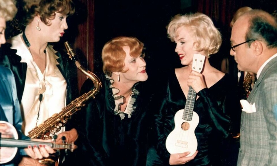 «Noen har det hett» (1959) regnes som en av tidenes beste komedier og er på førsteplass på det amerikanske filminstituttets liste over de 100 beste amerikanske komediene. Foto: DoctorMacro «Noen har det hett» (1959) regnes som en av tidenes beste komedier og er på førsteplass på det amerikanske filminstituttets liste over de 100 beste amerikanske komediene. Foto: DoctorMacro