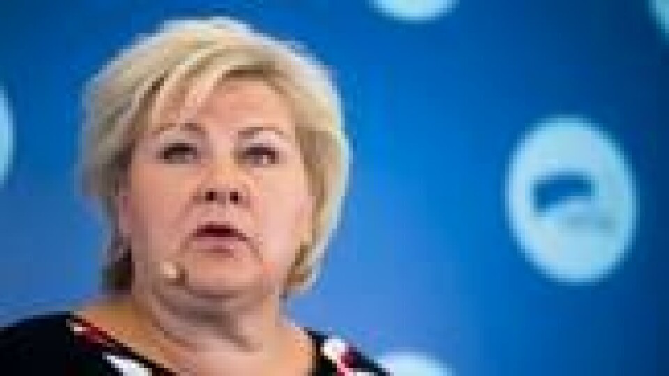 Statsminister Erna Solberg. Statsminister Erna Solberg. Foto: Terje Pedersen / NTB scanpix Foto: Terje Pedersen / NTB scanpix