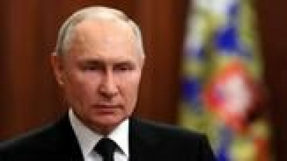 Vladimir Putin er arkitekten bak Russlands fullskala invasjonskrig mot Ukraina. Vladimir Putin er arkitekten bak Russlands fullskala invasjonskrig mot Ukraina. Foto: Gavriil Grigorov / Sputnik/Kreml via AP/NTB