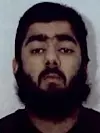 28 år gamle Usman Khan ble skutt og drept på stedet. Bildet er fra da han ble arrestert mistenkt for terrorplanlegging i 2012. Foto: West Midlands Police