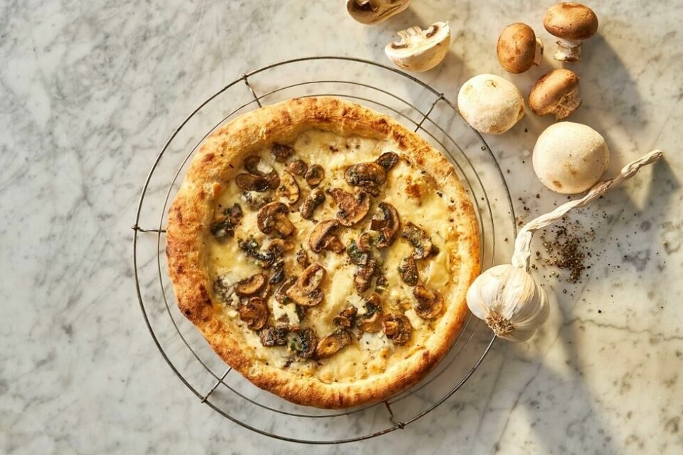 Pizzaen Fungo Fantastico er an av frossen rettene Fråst nå har lansert. Pizzaen Fungo Fantastico er an av frossen rettene Fråst nå har lansert. Foto: Fråst