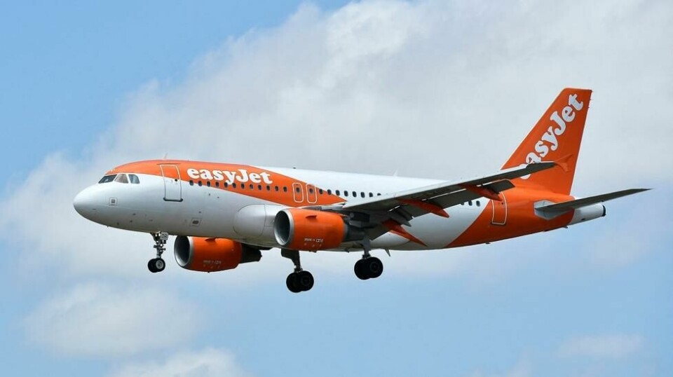 Et Airbus A319-111-fly fra Easyjet lander på El Prat-flyplassen i Barcelona 1. juli 2022. Illustrasjonsfoto.